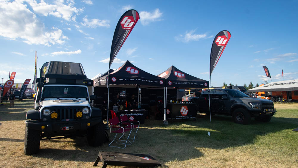 Baja Designs Booth Overland Expo PNW 2022