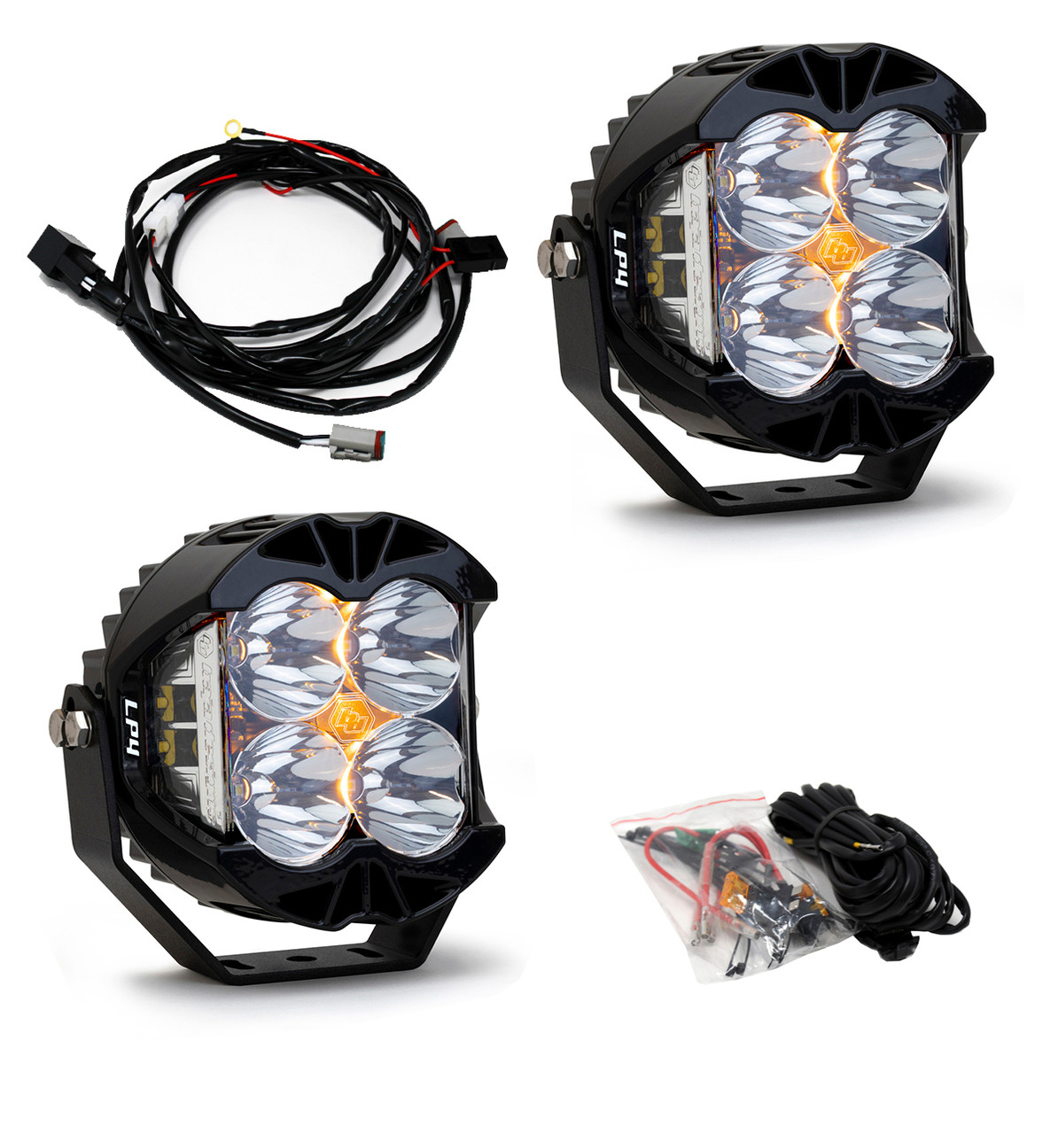 冬ギフト  LP4 Baja - Universal - Pair Pod Light Auxiliary LED Pro ベース