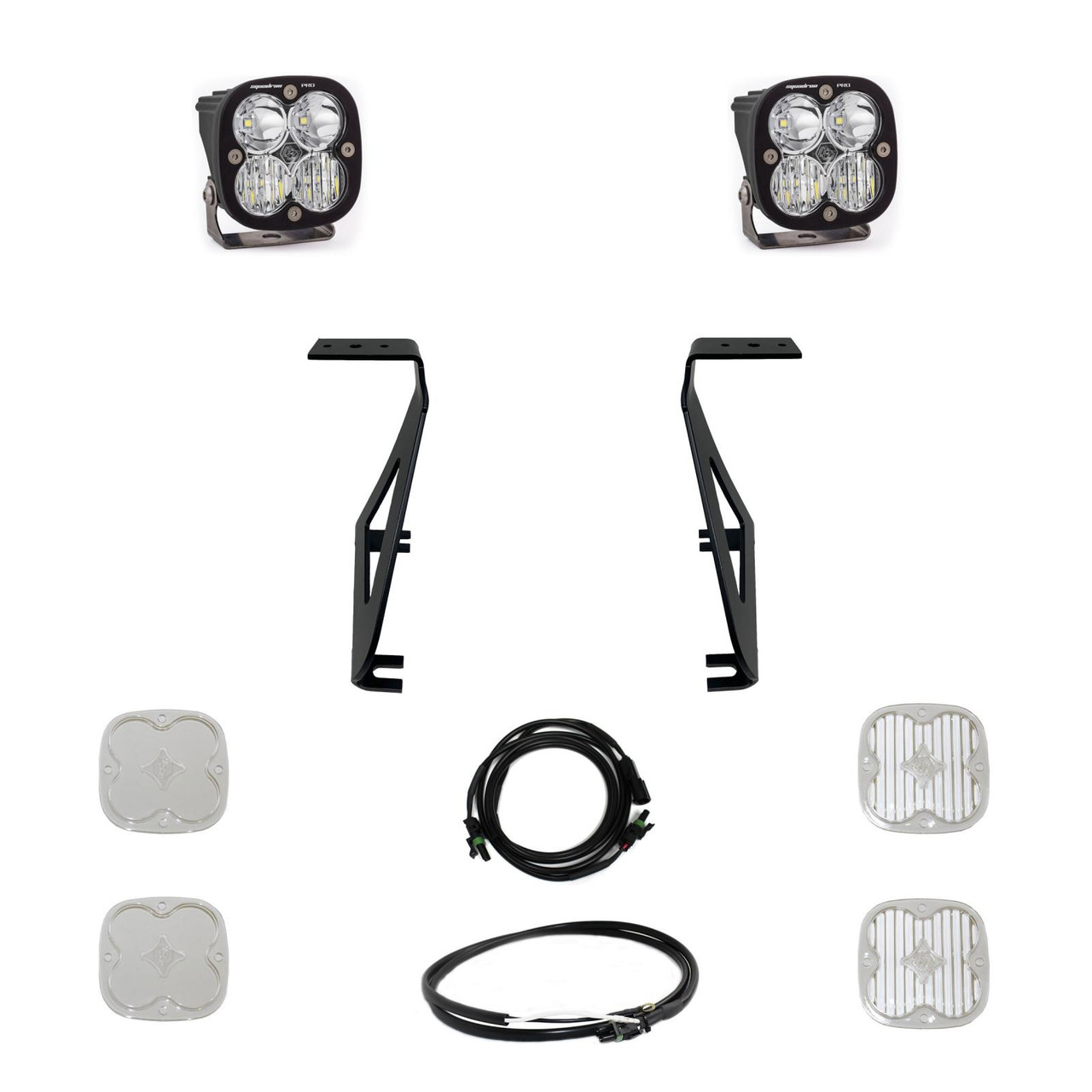 Ford Squadron Pro A-Pillar Light Kit - Ford 2021-24 F-150 - Baja