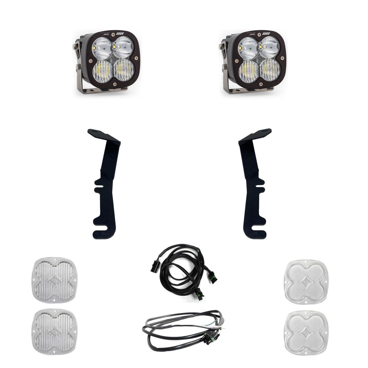 RAM XL80 A-Pillar Light Kit - RAM 2019-24 1500 Rebel; 2021-24 1500