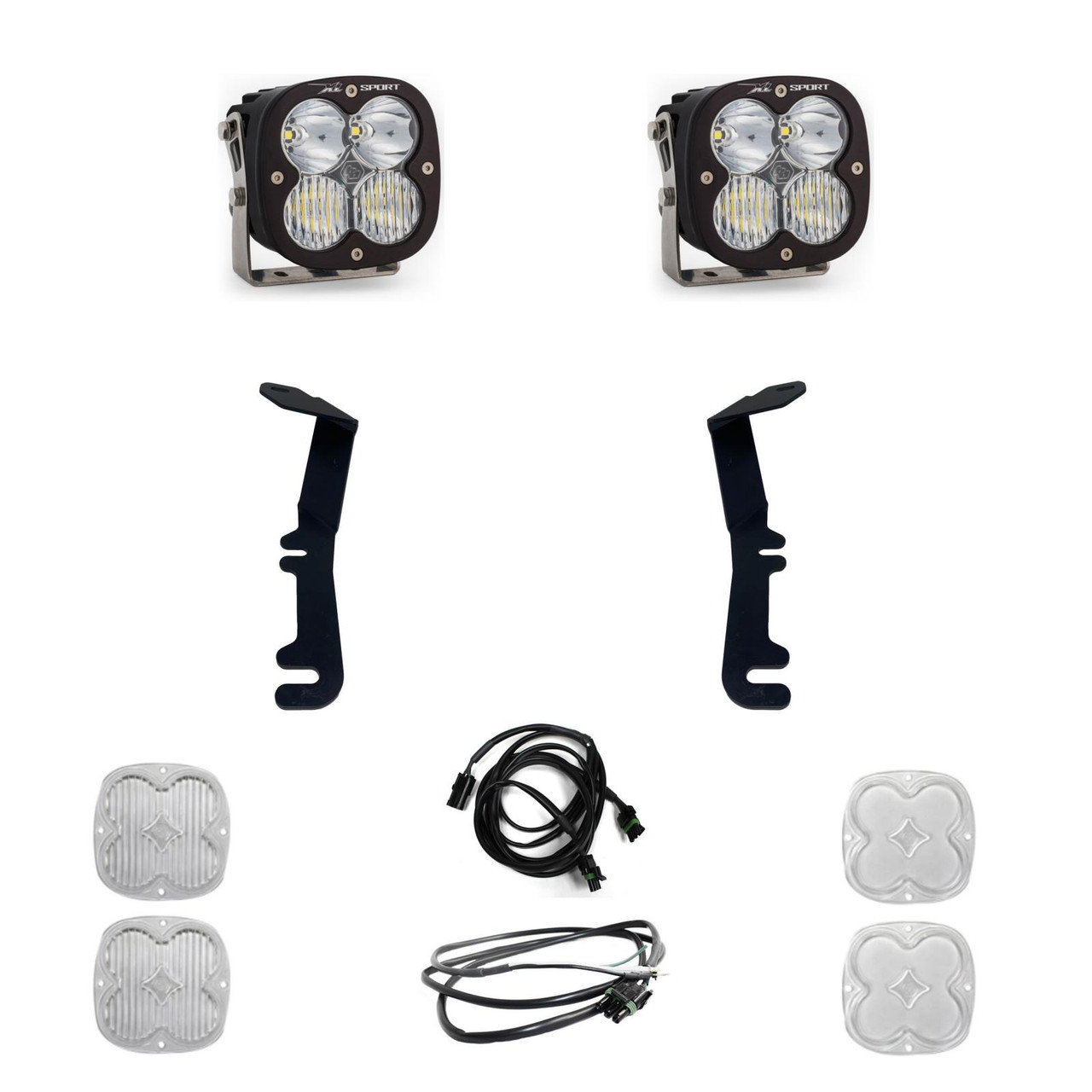 RAM XL Sport A-Pillar Light Kit - RAM 2019-24 1500 Rebel; 2021-24