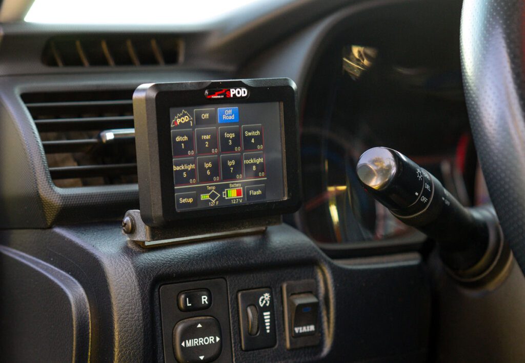 sPOD BantamX Touchscreen System